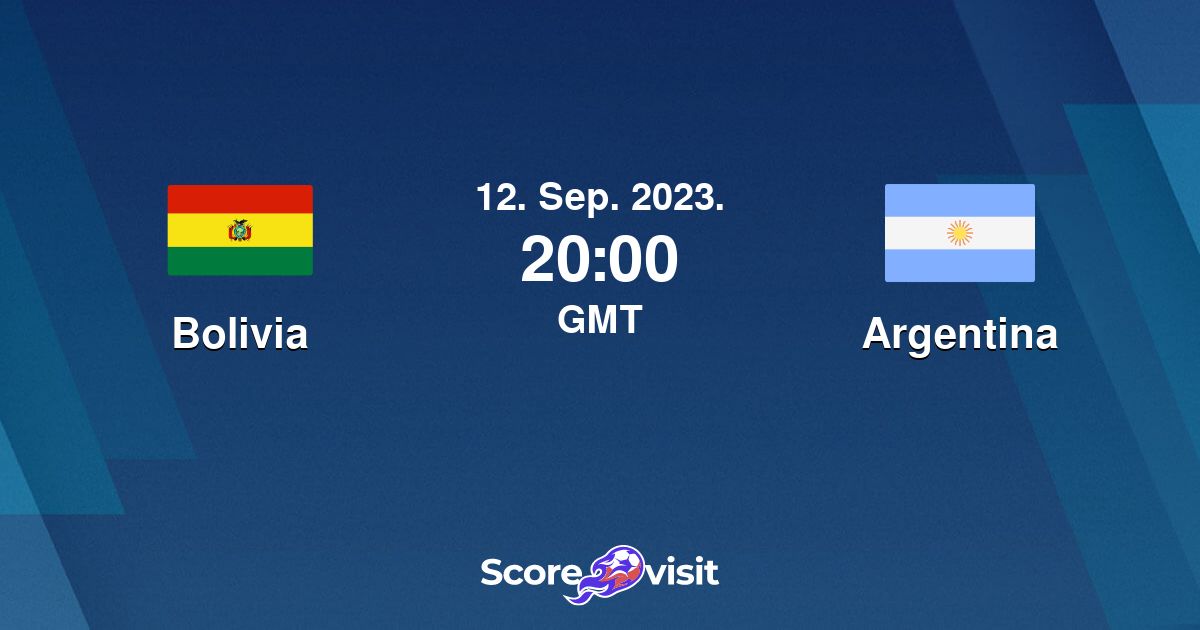 Bolivia vs Argentina live stream and lineups Scorevisit