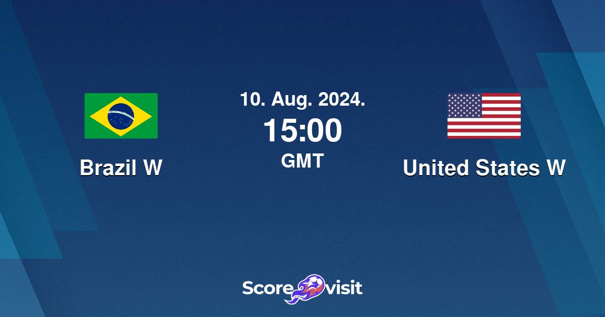 Brazil W vs United States W live stream and lineups Scorevisit