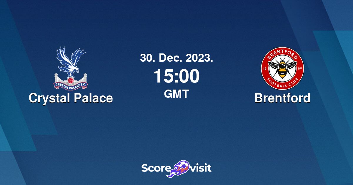 Crystal Palace Vs Brentford Live Stream And Lineups - Scorevisit