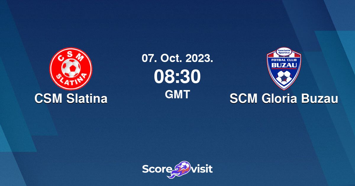 Steaua Bucuresti vs CSM Slatina - live score, predicted lineups and H2H  stats.