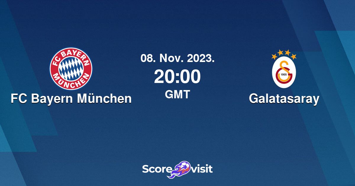 FC Bayern München Vs Galatasaray Live Stream And Lineups - Scorevisit