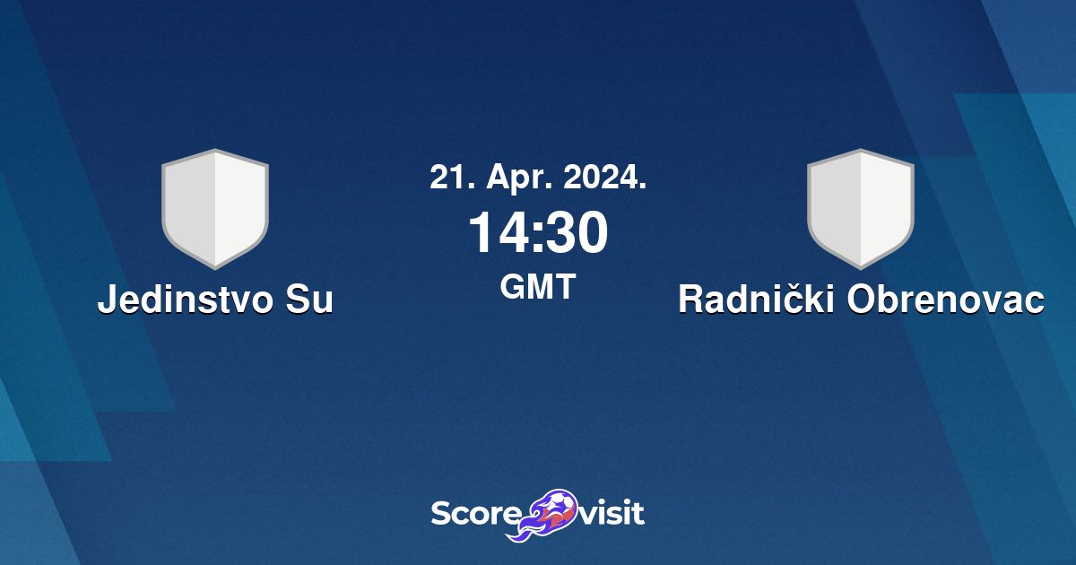 FK Radnicki Lukavac v Jedinstvo Bihac » Live Score + Odds and Stats