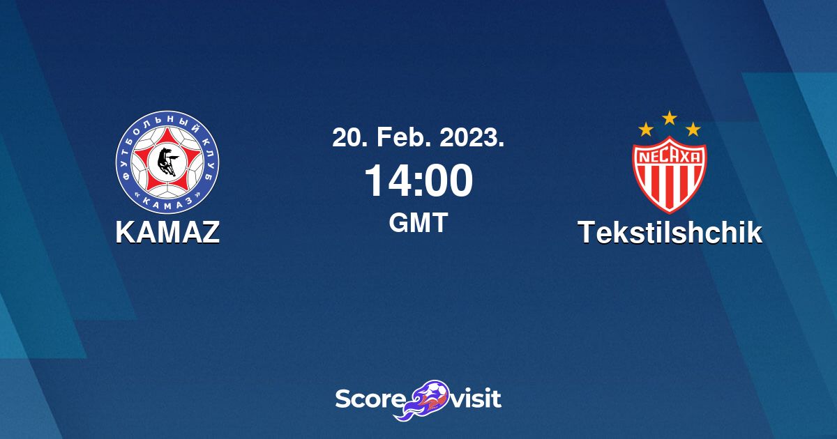 KAMAZ vs Tekstilshchik live stream and lineups - Scorevisit