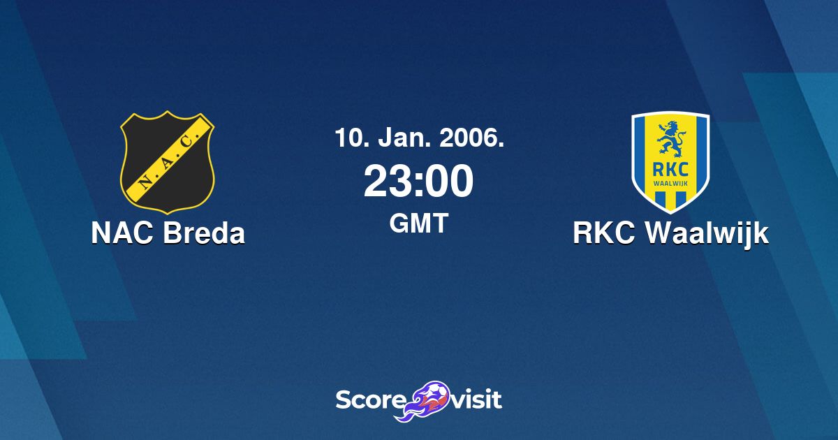 Nac Breda Vs Rkc Waalwijk Live Stream And Lineups Scorevisit 9710