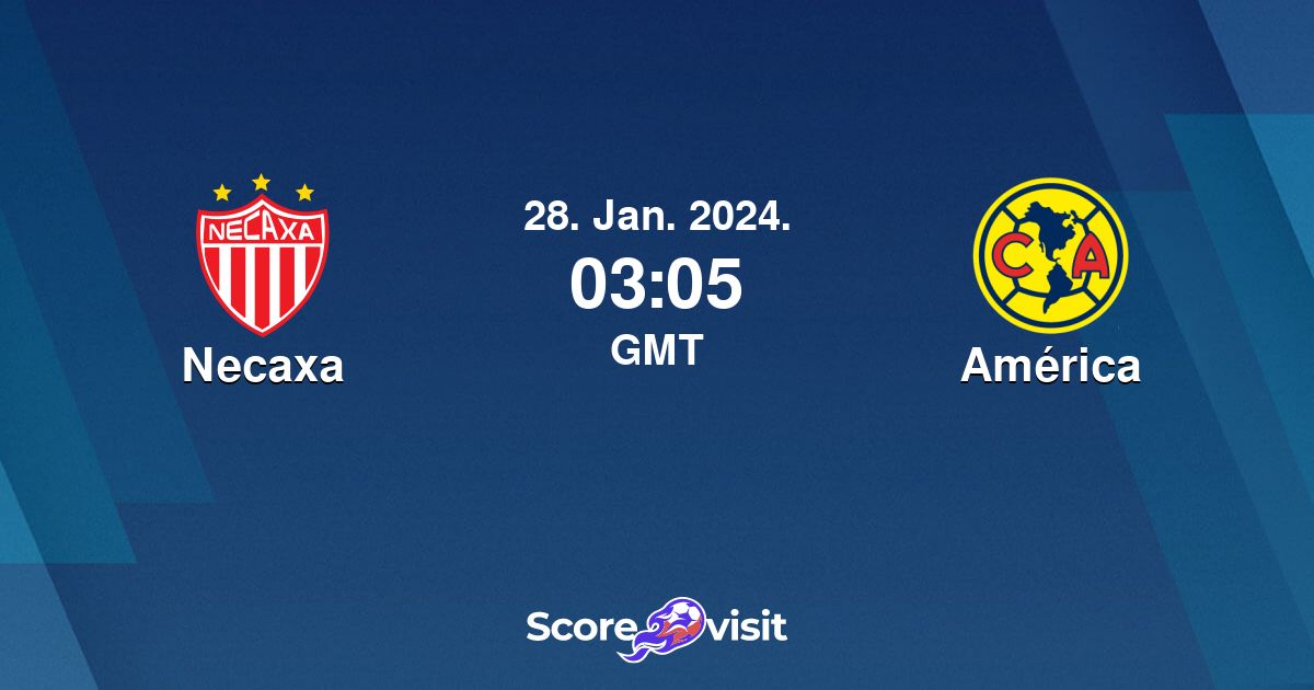 Necaxa vs América live stream and lineups Scorevisit