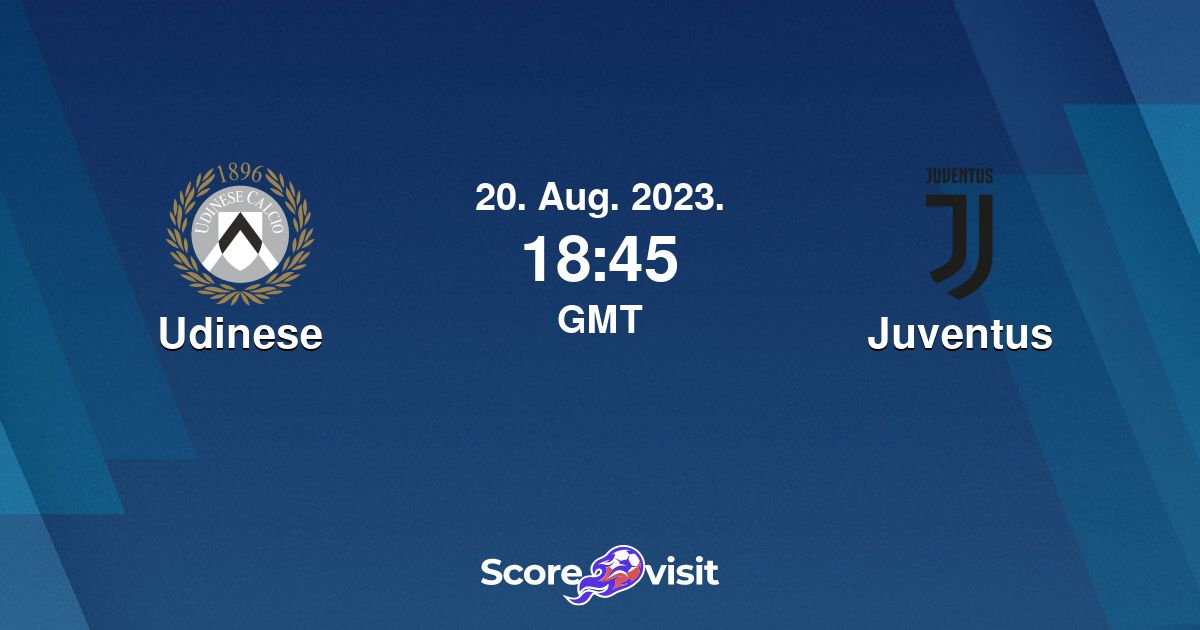 Udinese Vs Juventus Live Stream And Lineups - Scorevisit